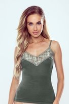 Eldar Karina cienkie ramiączka koronka khaki XL
