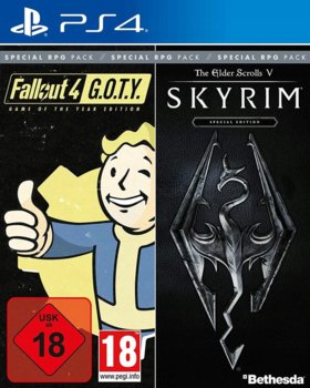 Elder Scrolls V Skyrim + Fallout 4 - GOTY - Bethesda Softworks
