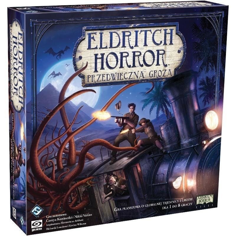 Eldritch Horror Przedwieczna Groza, gra planszowa, Galaktyka, Galakta