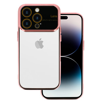 Electro Lens Case do Iphone 14 Pro Jasnoróżowy - producent niezdefiniowany