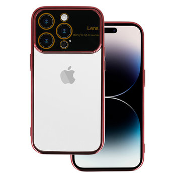 Electro Lens Case do Iphone 14 Wiśniowy - producent niezdefiniowany