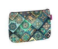 Elegancka Kosmetyczka Solo, nadruk Estera 14×21 cm – Podróżna, Wodoodporna, Kompaktowa | Bertoni Bertoni