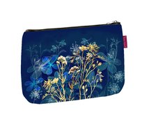 Elegancka Kosmetyczka Solo, nadruk Midnight 14×21 cm – Podróżna, Wodoodporna, Kompaktowa | Bertoni