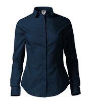 ELEGANCKA koszula damska 229 TALIOWANA granatowa 100% bawełny 2XL Inna marka