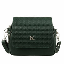 Elegancka listonoszka skórzana Canaletto z tłoczoną klapką – styl i funkcjonalność na co dzień TD655s220-at1