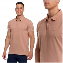 Elegancka Polówka Polo Męskie Koszulka T-Shirt z Krótkim Rękawem MORAJ 3XL