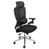 Elegancki fotel biurowy obrotowy krzesło regulowane z podłokietnikiem 4D BARD