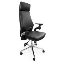 Elegancki fotel biurowy obrotowy krzesło regulowane z podłokietnikiem 4D GUNNAR