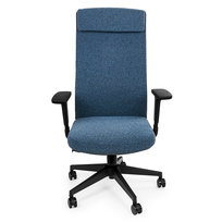 Elegancki fotel biurowy obrotowy krzesło regulowane z podłokietnikiem Spacetronik HAVARD