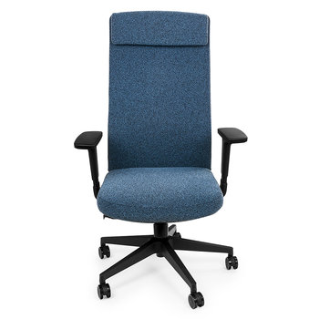 Elegancki fotel biurowy obrotowy krzesło regulowane z podłokietnikiem Spacetronik HAVARD - Spacetronik