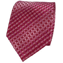 Elegancki krawat męski klasyczny różowy w geometryczny mody Mivelis
