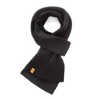 Elegancki męski szalik zimowy brodrene s1 czarny Brodrene