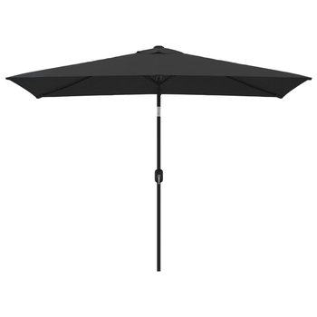 Elegancki parasol UV 300x200x252 cm, czarny - Zakito Europe