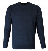 Elegancki SWETER Męski Klasyczny GRANATOWY XXL Pako Jeans