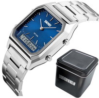 Elegancki Zegarek Męski Skmei Bransoleta Stal