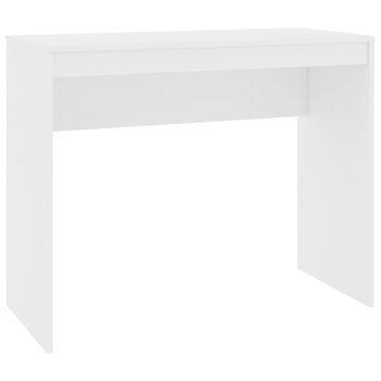 Eleganckie biurko białe 90x40x72cm - drewnopochodn - Zakito Europe
