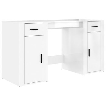 Eleganckie biurko z szafkami - biały, drewno, 100x - Zakito Europe