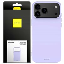 Eleganckie etui Spacecase do iPhone 17 Pro fioletowe Spacecase
