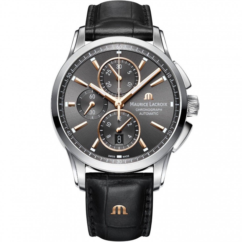 Eleganckie Maurice Lacroix Pontos PT6388SS0013311 Maurice