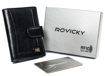 Eleganckie, skórzane etui na karty i dokumenty — Rovicky - Rovicky