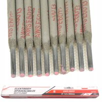 ELEKTRODY SPAWALNICZE RUTYLOWE 3,25 MM 350 MM 1 KG RÓŻOWE