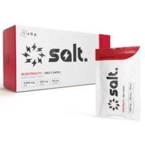 Elektrolity Bez Cukru salt. Malinowe 30 Saszetek - Magnez Potas Sód - Nawodnienie, Keto, Paleo, Vege, Sport, Fitness