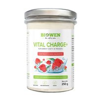 ELEKTROLITY BIOWEN Vital Charge+ Malina 250g Kreatyna potas magnez Biowen