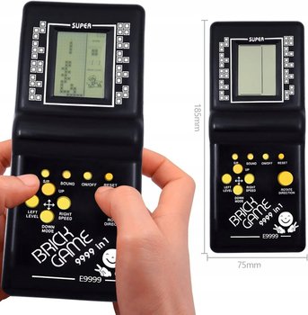 ELEKTRONICZNA GRA TETRIS WĘŻYK KONSOLA KIESZONKOWA RETRO BRICK GAME 9999w1 - Claws Up Games