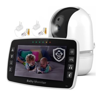 Elektroniczna Niania KAMERA NA ŻYWO LCD Tryb nocny Termometr HD 4,3 cali - Inna marka