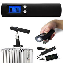 Elektroniczna waga bagażowa | powerbank 2600mAh, latarka | do 50kg ±10g | OCS-29 Inna marka