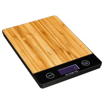 Elektroniczna waga kuchenna SECRET DE GOURMET, czarno-brązowa - Secret de Gourmet