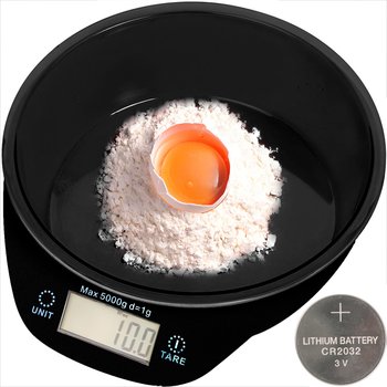 Elektroniczna Waga Kuchenna Z Misą Precyzyjna 5Kg - Retoo