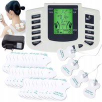 Elektrostymulator mięśni I nerwów MASAŻER TENS EMS ZESTAW XXL