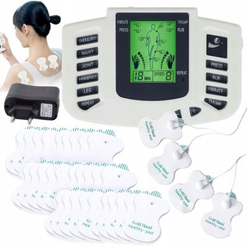 Elektrostymulator mięśni I nerwów MASAŻER TENS EMS ZESTAW XXL - Lewer