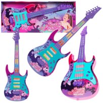 Elektryczna Gitara Czterostrunowa Dla Dzieci Efekty Świetlne Pasek Utwory Inna marka