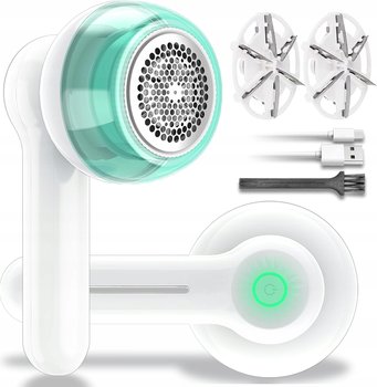 Elektryczna golarka do ubrań z funkcją usuwania kłaczków USB 2 głowice - Inny producent