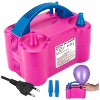 ELEKTRYCZNA POMPKA DO BALONÓW MOCNA - 2 DYSZE - DO POMPOWANIA DMUCHANIA