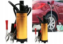 Elektryczna Pompka Do Spuszczania Paliwa Ropy Oleju Wody 12V Pompa Mocna