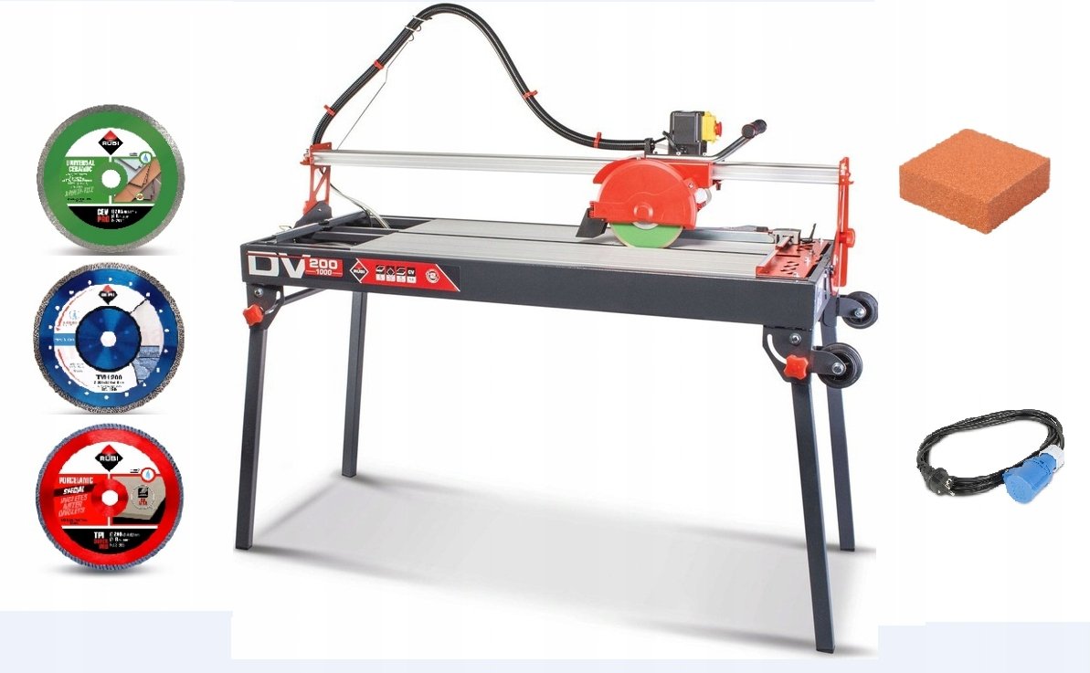 Elektryczna przecinarka RUBI dv-200/1000, 1,1 KW