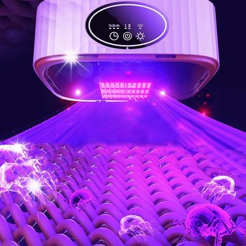 ELEKTRYCZNA SUSZARKA DO UBRAŃ 600W INTELIGENTNA STERYLIZACJA UV TIMER - inna (Inny)