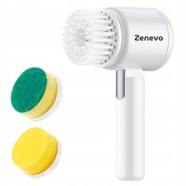 Elektryczna SZCZOTKA do CZYSZCZENIA OBROTOWA 3w1 SPRZĄTANIA MYCIA Zenevo