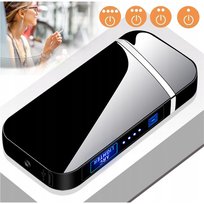 ELEKTRYCZNA ZAPALNICZKA USB Z PODWÓJNYM ŁUKIEM PLAZMOWYM ŁADOWANA PRZEZ ZREE