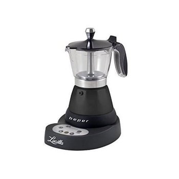 Elektryczny ekspres do kawy BEPER Lucilla - Programowalny - 3 filiżanki - Wyjmowany filtr - 400W - Beper