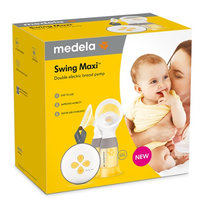 Elektryczny Laktator Podwójny Medela Swing Maxi 300 Ml Z Regulacją Siły Ssania