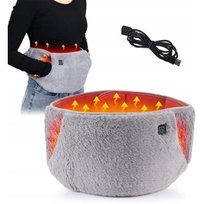 ELEKTRYCZNY PAS GRZEW CZY USB Z OGRZEWACZEM DLA RĄK I TALII SKŁADANY