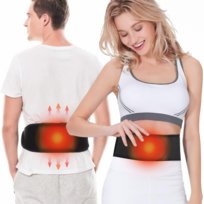 Elektryczny Pas grzewczy na ból pleców lędźwi mięśni Graphene Time 130x14cm