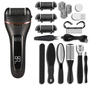 Elektryczny Pilnik do Stóp Tarka do Pięt Pumeks Pilnik Elektryczny do Nóg - Lewer