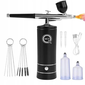 Elektryczny Pistolet Natryskowy Aerograf Kompres Bezprzewodowy Paznokcie - Inna marka