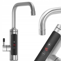 ELEKTRYCZNY PRZEPŁYWOWY PODGRZEWACZ WODY KRAN BATERIA KUCHENNA LCD 3000W