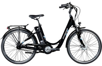 Elektryczny Rower Miejski 26 Nexus 7 Alu Kontra Błotniki Światła Dzwonek - ZUNDAPP
